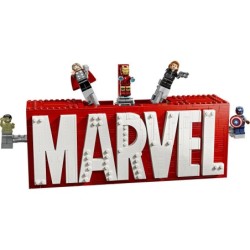 Compra Lego Super Heroes Marvel Logotipo Marvel Y Minifiguras al mejor precio | Juguetilandia Canarias