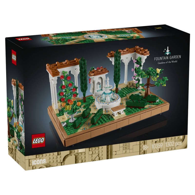 Compra Lego Icons Jardin Con Fuente al mejor precio | Juguetilandia Canarias Compra Lego Icons Jardin Con Fuente al mejor precio | Juguetilandia Canarias