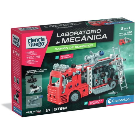 Compra Clementoni Mechanics Camion De Bomberos al mejor precio | Juguetilandia Canarias
