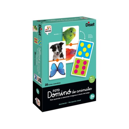 Compra Diset Foto Domino De Animales al mejor precio | Juguetilandia Canarias
