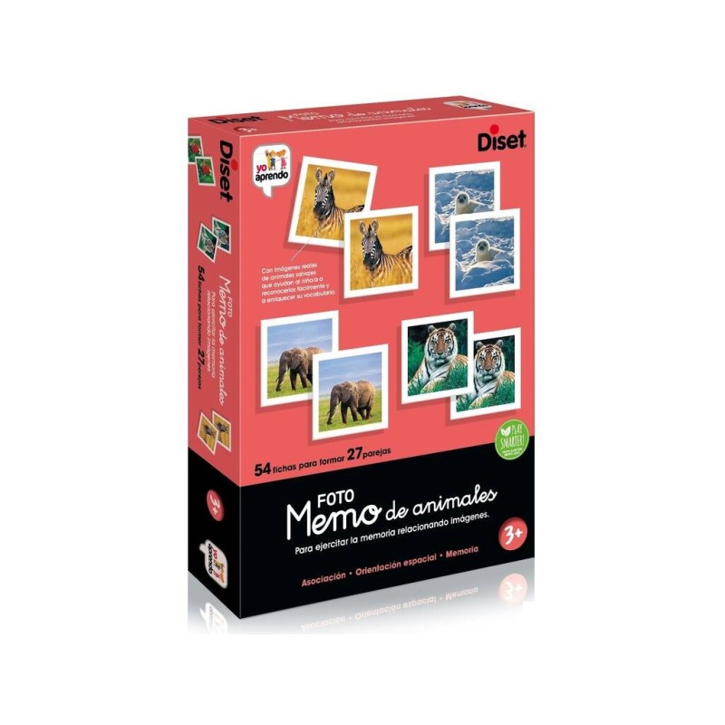 Compra Diset Foto Memo De Animales al mejor precio | Juguetilandia Canarias Compra Diset Foto Memo De Animales al mejor precio | Juguetilandia Canarias