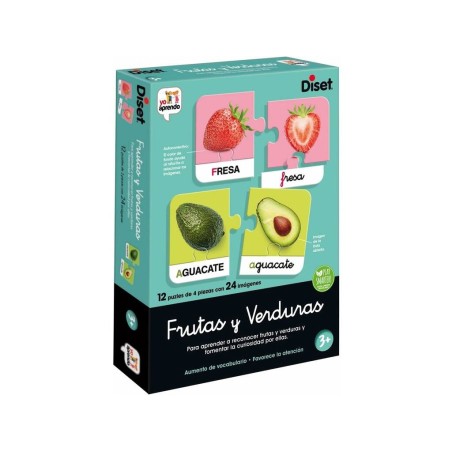 Compra Diset Frutas Y Verduras al mejor precio | Juguetilandia Canarias