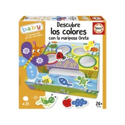 Compra Educa Baby Descubre Los Colores Con La Mariposa Greta al mejor precio | Juguetilandia Canarias