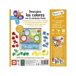 Compra Educa Baby Descubre Los Colores Con La Mariposa Greta al mejor precio | Juguetilandia Canarias
