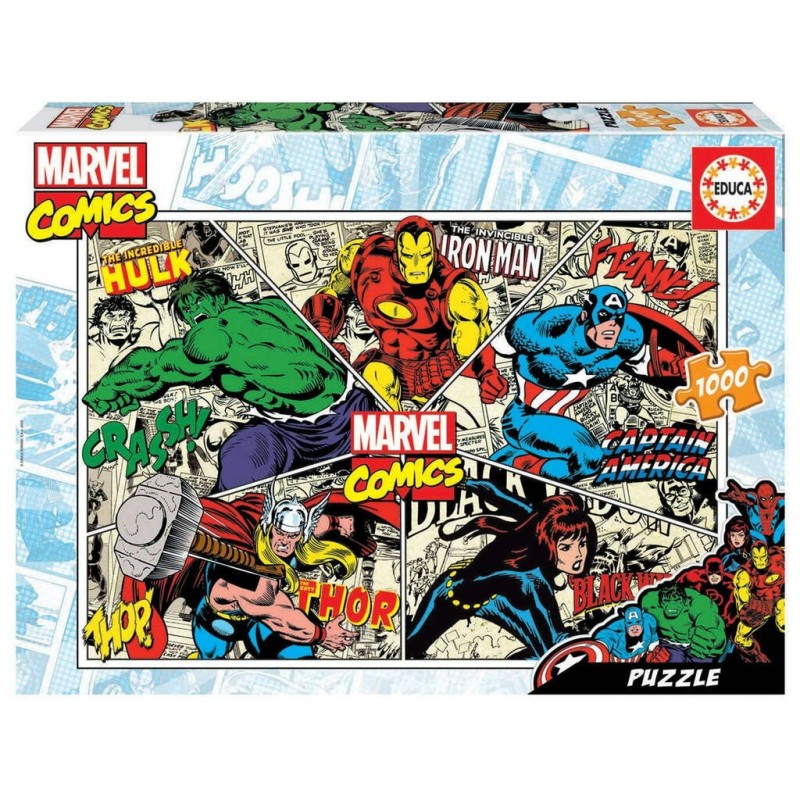 Compra Educa Puzzle 1000 Marvel Comics al mejor precio | Juguetilandia Canarias Compra Educa Puzzle 1000 Marvel Comics al mejor precio | Juguetilandia Canarias