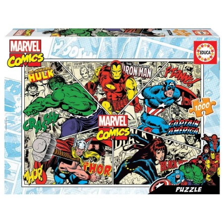 Compra Educa Puzzle 1000 Marvel Comics al mejor precio | Juguetilandia Canarias