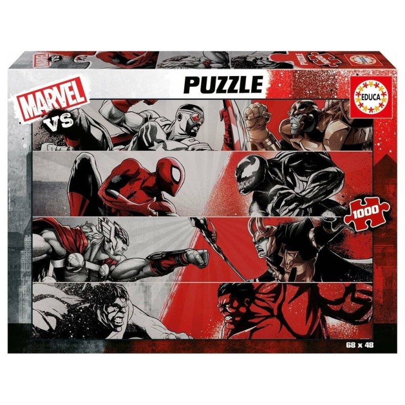 Compra Educa Puzzle 1000 Marvel Vs al mejor precio | Juguetilandia Canarias