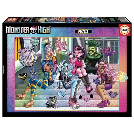 Compra Educa Puzzle 1000 Monster High al mejor precio | Juguetilandia Canarias