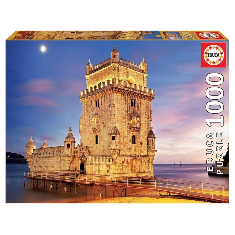 Compra Educa Puzzle 1000 Torre De Belem Lisboa al mejor precio | Juguetilandia Canarias Compra Educa Puzzle 1000 Torre De Belem Lisboa al mejor precio | Juguetilandia Canarias
