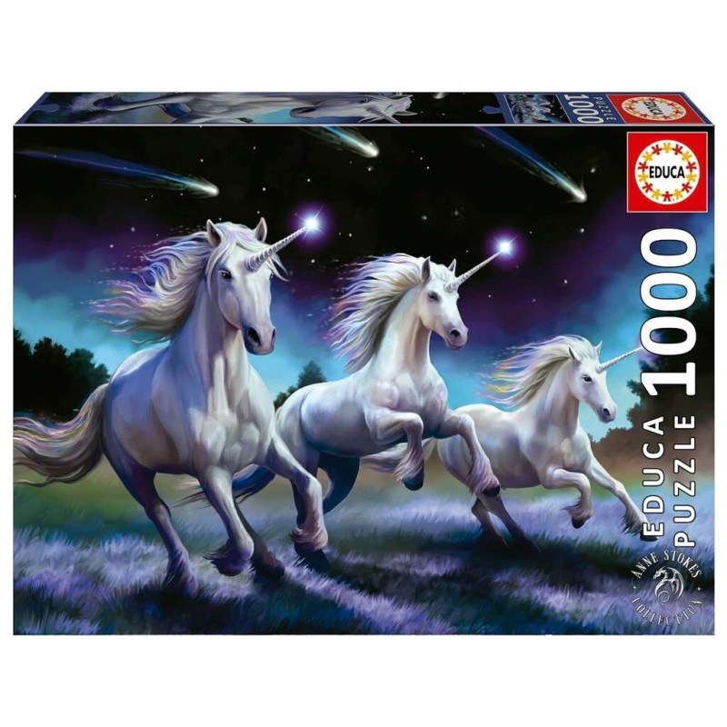 Compra Educa Puzzle 1000 Unicornios Anne Stokes al mejor precio | Juguetilandia Canarias