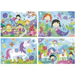 Compra Educa Puzzle 4 En 1 Mundo De Fantasia 20-40-60-80 al mejor precio | Juguetilandia Canarias