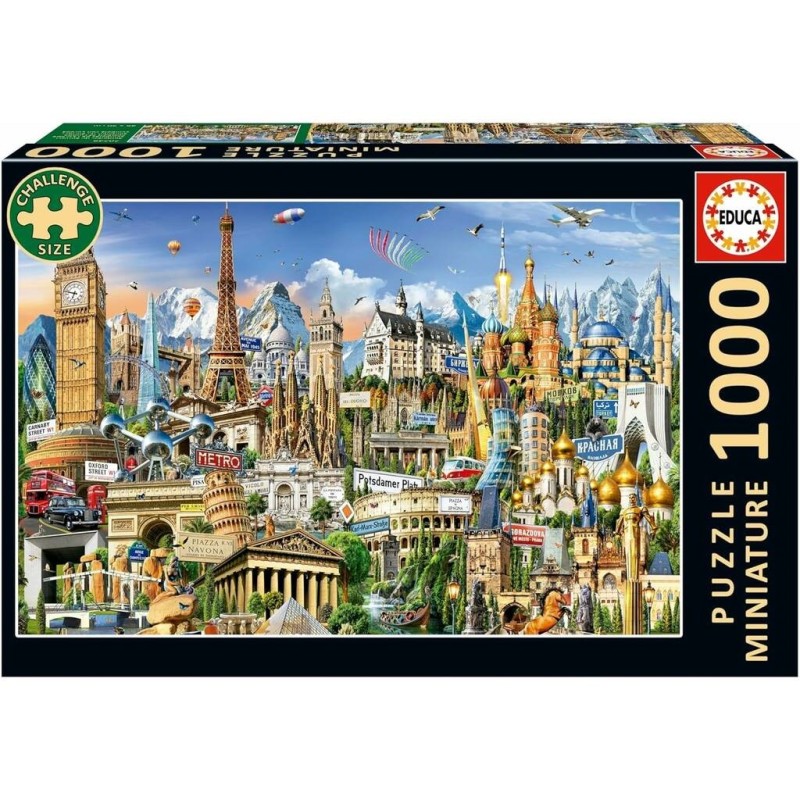 Compra Educa Puzzle Miniature 1000 Simbolos De Europa al mejor precio | Juguetilandia Canarias Compra Educa Puzzle Miniature 1000 Simbolos De Europa al mejor precio | Juguetilandia Canarias