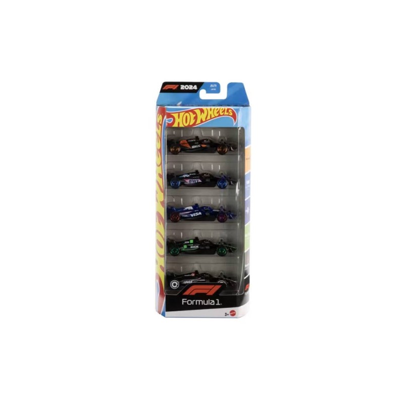 Compra Mattel Hot Wheels Pack 5 Vehiculos F1 al mejor precio | Juguetilandia Canarias Compra Mattel Hot Wheels Pack 5 Vehiculos F1 al mejor precio | Juguetilandia Canarias