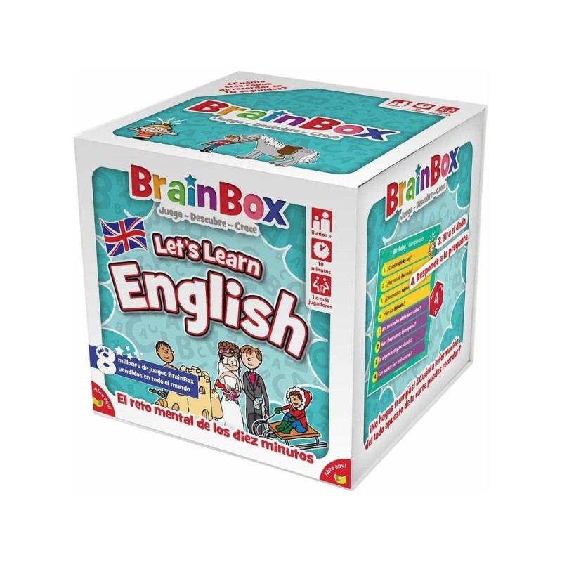 Compra Asmodee Brainbox Lets Learn English al mejor precio | Juguetilandia Canarias