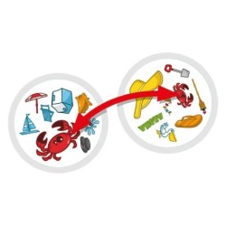 Compra Asmodee Dobble Impermeable  al mejor precio | Juguetilandia Canarias