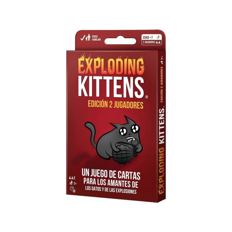 Compra Asmodee Exploding Kittens Ed. 2 Jug. al mejor precio | Juguetilandia Canarias Compra Asmodee Exploding Kittens Ed. 2 Jug. al mejor precio | Juguetilandia Canarias