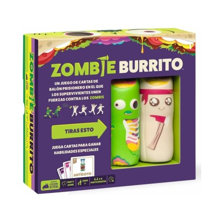 Compra Asmodee Zombie Burrito al mejor precio | Juguetilandia Canarias