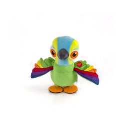 Compra Bandai La Granja Zenon Peluche Interactivo Lorito Pepe al mejor precio | Juguetilandia Canarias