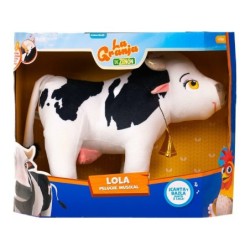 Compra Bandai La Granja Zenon Vaca Lola Musical Peluche Dx al mejor precio | Juguetilandia Canarias
