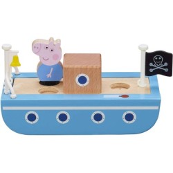 Compra Bandai Peppa Pig Wood Barco De Madera al mejor precio | Juguetilandia Canarias