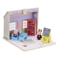 Compra Bandai Peppa Pig Wood El Cole Madera De Madera al mejor precio | Juguetilandia Canarias