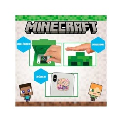 Compra Bizak Crea Tus Pegatinas 3d Minecraft al mejor precio | Juguetilandia Canarias