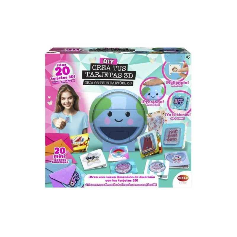Compra Bizak Crea Tus Tarjetas 3d al mejor precio | Juguetilandia Canarias
