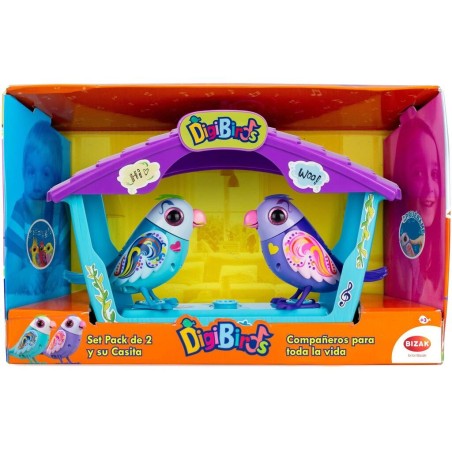 Compra Bizak Digibirds Pack De 2 Y Su Casita al mejor precio | Juguetilandia Canarias