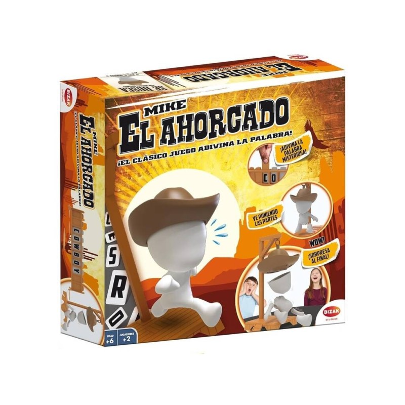 Compra Bizak El Ahorcado Mike al mejor precio | Juguetilandia Canarias Compra Bizak El Ahorcado Mike al mejor precio | Juguetilandia Canarias