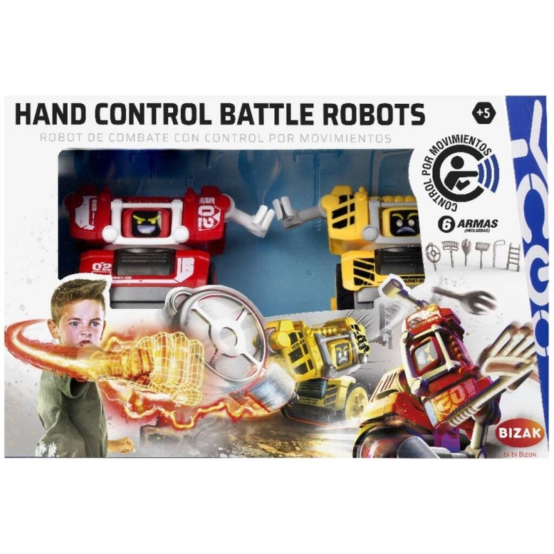 Compra Bizak Hand Control Battle Robots al mejor precio | Juguetilandia Canarias