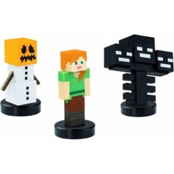 Compra Bizak Minecraft Figura Pack De 3 al mejor precio | Juguetilandia Canarias