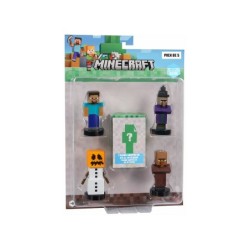 Compra Bizak Minecraft Figura Pack De 5 al mejor precio | Juguetilandia Canarias