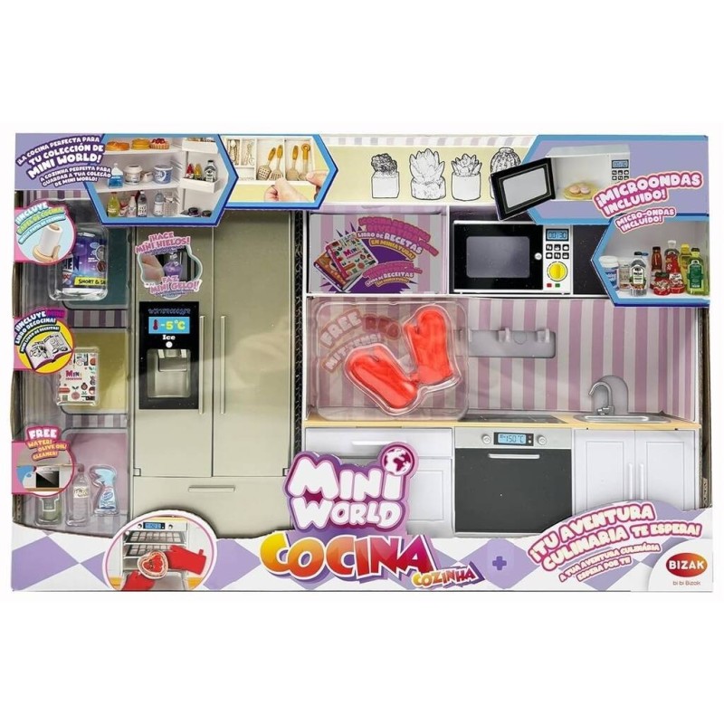 Compra Bizak Mini World Playset Cocina al mejor precio | Juguetilandia Canarias Compra Bizak Mini World Playset Cocina al mejor precio | Juguetilandia Canarias