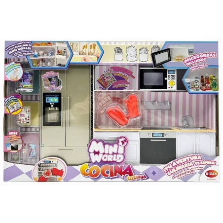 Compra Bizak Mini World Playset Cocina al mejor precio | Juguetilandia Canarias