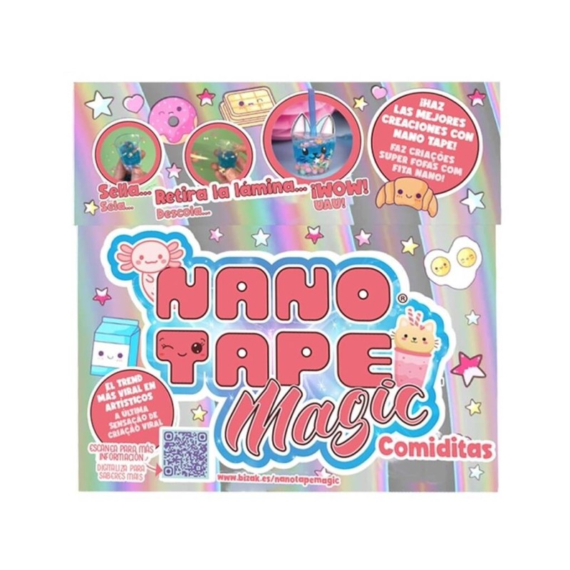 Compra Bizak Nano Tape Magic Classic Comiditas al mejor precio | Juguetilandia Canarias Compra Bizak Nano Tape Magic Classic Comiditas al mejor precio | Juguetilandia Canarias