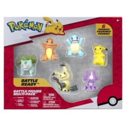 Compra Bizak Pokemon Multipack 6 Figuras al mejor precio | Juguetilandia Canarias
