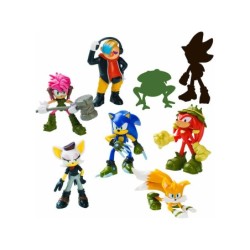 Compra Bizak Sonic Figura Pack 8 al mejor precio | Juguetilandia Canarias