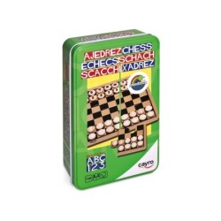 Compra Cayro Ajedrez Damas Metal Box al mejor precio | Juguetilandia Canarias