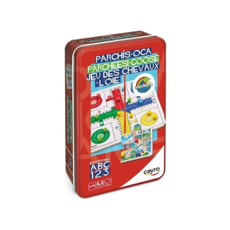 Compra Cayro Parchis Oca Metal Box al mejor precio | Juguetilandia Canarias