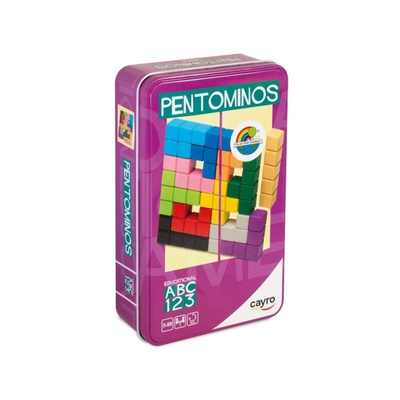 Compra Cayro Pentominos Metal Box al mejor precio | Juguetilandia Canarias Compra Cayro Pentominos Metal Box al mejor precio | Juguetilandia Canarias