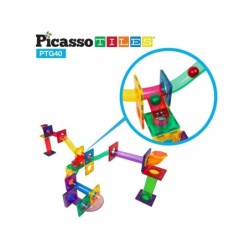 Compra Cefa Picasso Tiles Pista De Carreras Magnetica 40 Piezas al mejor precio | Juguetilandia Canarias