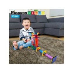 Compra Cefa Picasso Tiles Pista De Carreras Magnetica 40 Piezas al mejor precio | Juguetilandia Canarias