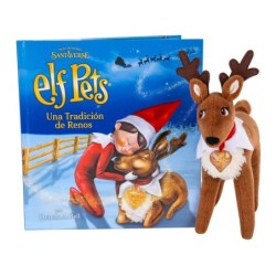 Compra Cefa The Elf On The Shelf:Elf Pets, Cuento Y Peluche Reno al mejor precio | Juguetilandia Canarias