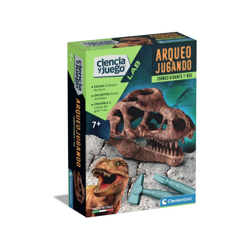 Compra Clementoni Arquejugando Craneo De T-Rex al mejor precio | Juguetilandia Canarias