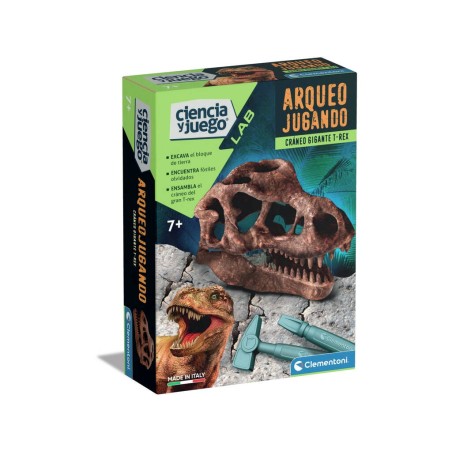 Compra Clementoni Arquejugando Craneo De T-Rex al mejor precio | Juguetilandia Canarias