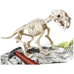 Compra Clementoni Arqueojugando Smilodon Fluorescente al mejor precio | Juguetilandia Canarias