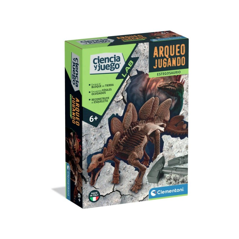 Compra Clementoni Arqueojugando Stegosaurio al mejor precio | Juguetilandia Canarias
