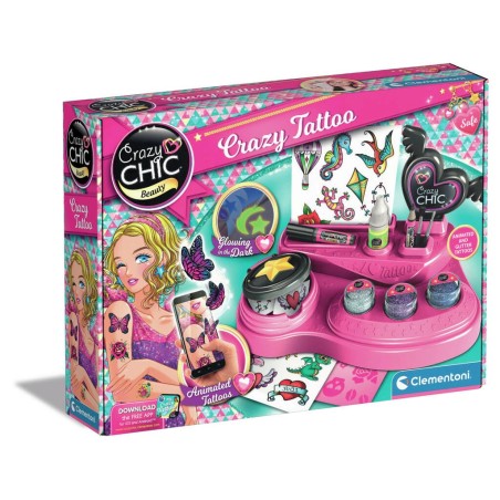 Compra Clementoni Crazy Tatoo al mejor precio | Juguetilandia Canarias