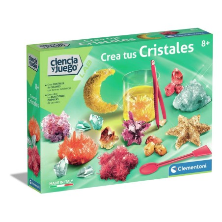 Compra Clementoni Crea Tus Cristales al mejor precio | Juguetilandia Canarias