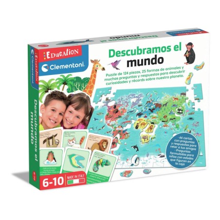 Compra Clementoni Descubramos El Mundo al mejor precio | Juguetilandia Canarias